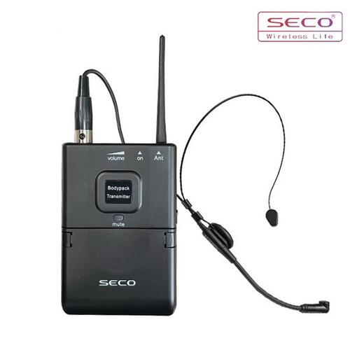 SECO SM900BH 무선 헤드마이크 벨트팩 송신기 SM-900BH