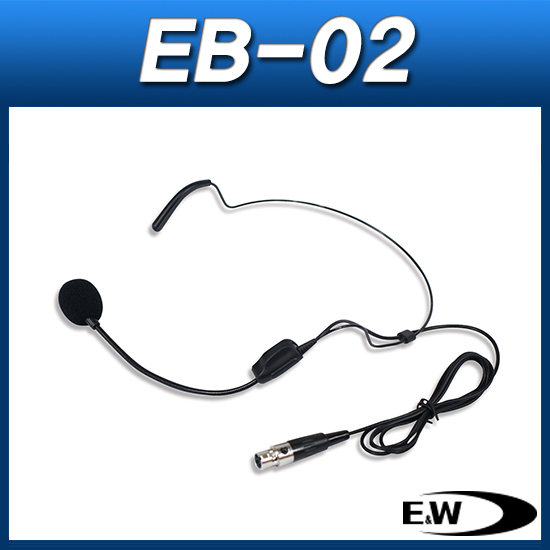 E&amp;W EB-02/무선마이크/헤드셋마이크/검정색/EW EB02