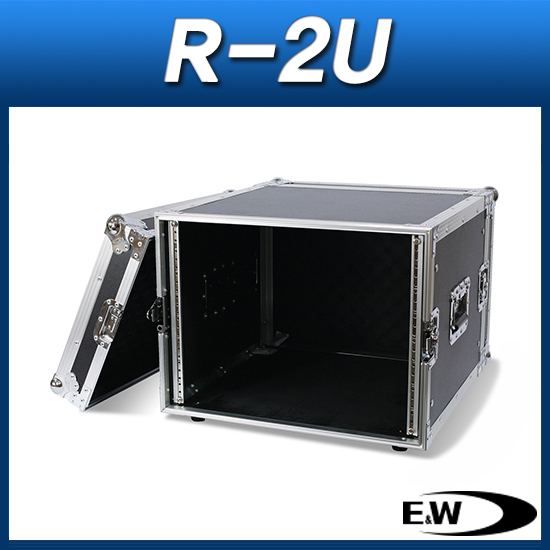 E&amp;W R-2U/하드랙케이스/앰프장착케이스/앞뒤커버포함/EW R2U