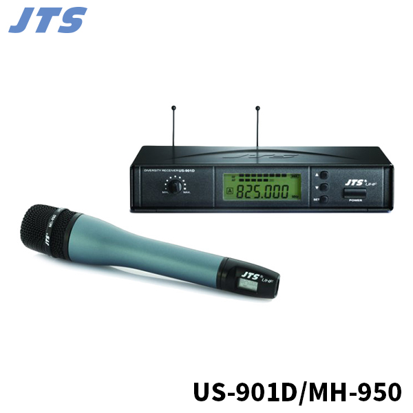 JTS US901D/MH950 무선 핸드마이크 세트/US901DMH950