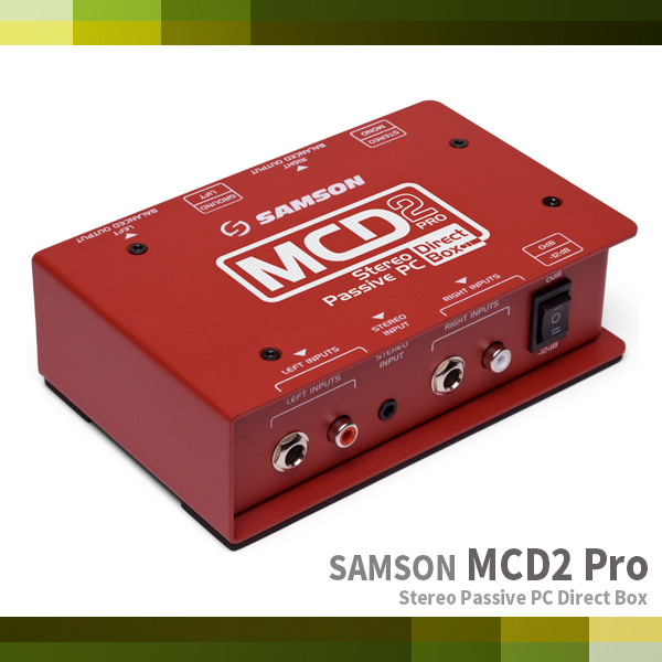 [블루음향] S-MAX MCD2PRO/SAMSON/Stereo passive PC Direct BOX
