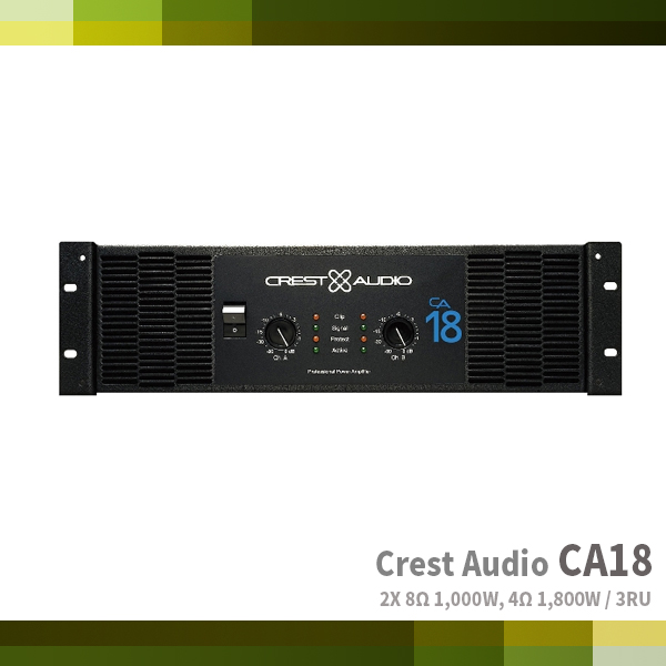 CA18/CrestAudio/Power Amplifier (CA-18)