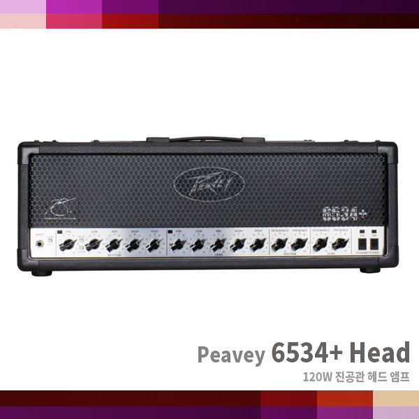 6534+ Head/PEAVEY/120W 진공관 헤드앰프 (6534-Head)