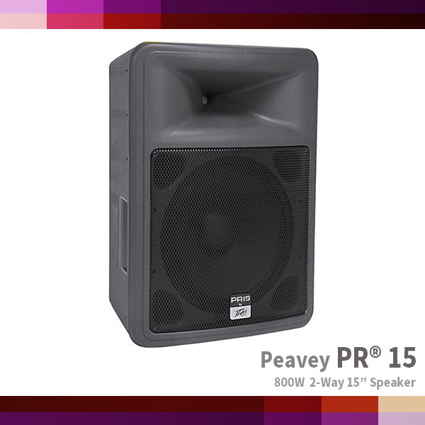 PR15/Peavey/400W 스피커/2-Way 패시브스피커 (PR-15)