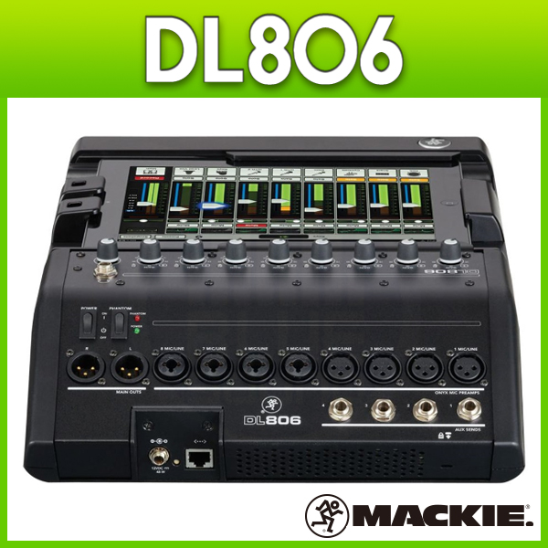 MACKIE DL806/디지털 믹서/정품/ 맥키(DL-806)
