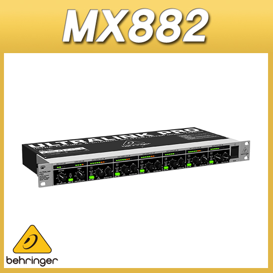 BEHRINGER MX882V2 라인믹서/스플리터 분배기 2IN 8UT