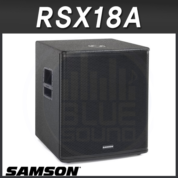 SAMSON RSX18A/1개/Powered Subwoofer/샘슨(RSX-18A)