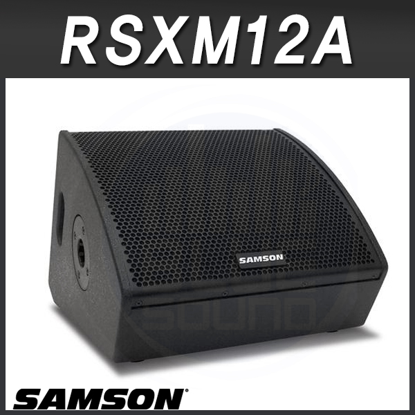 SAMSON RSXM12A/1개/파워드모니터스피커/샘슨(RSXM-12A)