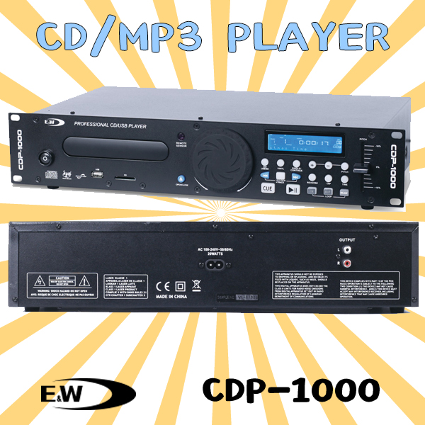 CDP-1000 속도조절기능 CD플레이어,USB플레이어내장